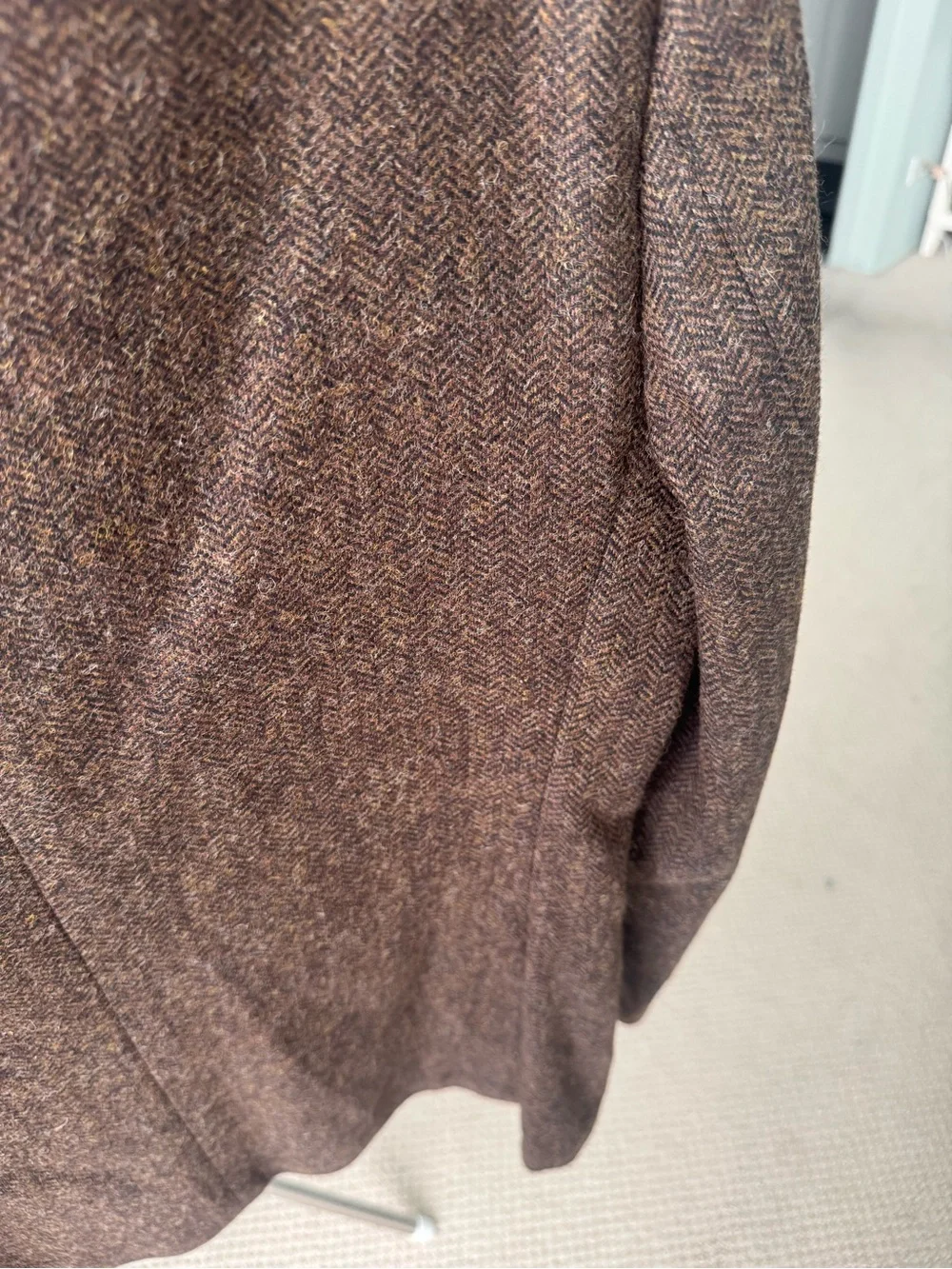 J Crew Men's Brown Tweed Blazer Ludlow - Classic Tailored Style